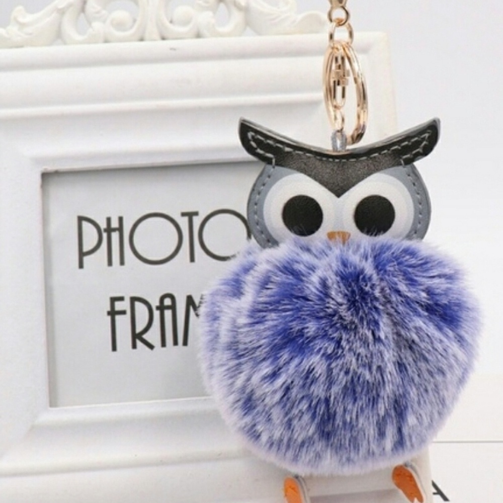 New Cute Owl Handbag Charm/Keychain